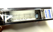 Flow Meter Brooks Sho-Rate Pn 1350GAL 2.4-24 SCFH 200 PSI 250° F Max   60-94