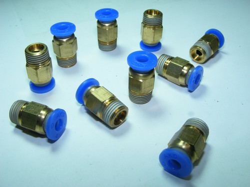 TUBO QTY10 4MM X 1/8 BSPT Roscado Neumático CONEXIÓN RÁPIDA LIBERACIÓN MONTAJE DE AIRE - Imagen 3 de 10