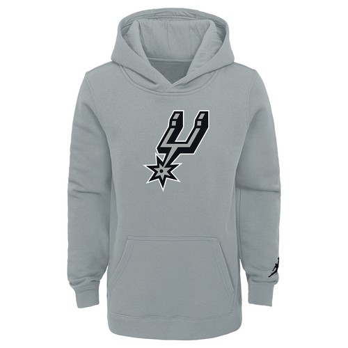 Outerstuff NBA Youth Boys San Antonio Spurs Statement Essential Hoodie - Picture 2 of 5