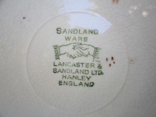 VINTAGE ENGLISH BANDLAND WARE BREAD PLATE - OLIVER TWIST ASKS FOR MORE - 6" - Picture 4 of 4