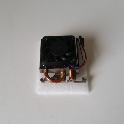 Raspberry Pi 4 ultradünner ICE Tower PWM Kühler mit HeatPipe Kühlkörper - Bild 2 von 4