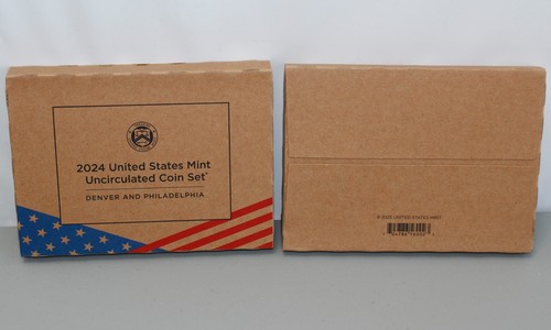 2024 P and D Annual US 20 Coin Mint Set P and D Uncirculated IN STOCK Sealed Set - Picture 8 of 10