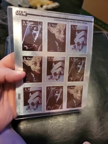 1996 STAR WARS TRILOGY 1st Day Stamps Sheets Lot - Picture 6 of 10