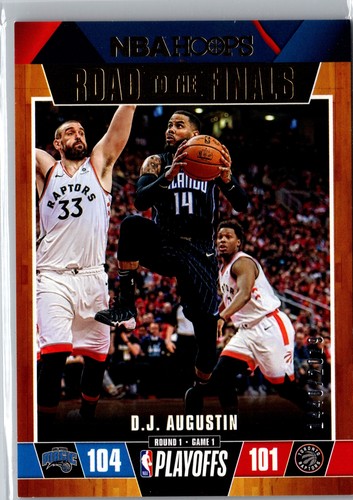 2019-20 Hoops D.J. Augustin #1 Orlando Magic SN Road to the Finals /2019 - Bild 1 von 2