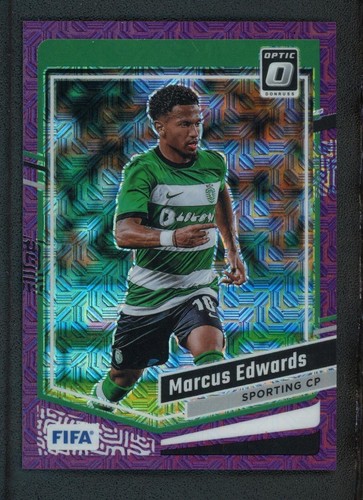 2023-24 MARCUS EDWARDS 20/25 PANINI DONRUSS OPTIC FIFA MOJO PURPLE - 第 1/2 張圖片