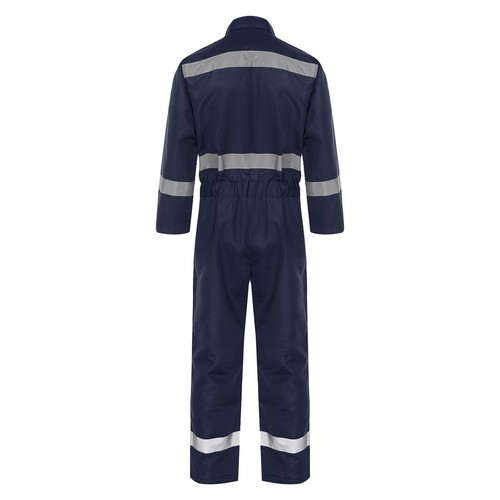 Herren Latzhose reflektierender Overall Technik Jumpsuits Tankstelle Reißverschluss - Bild 19 von 32