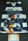 AFL GEELONG CATS JIMMY BARTEL SIGNED LIMITED EDITION FOOTBALL GUERNSEY - SELWOOD