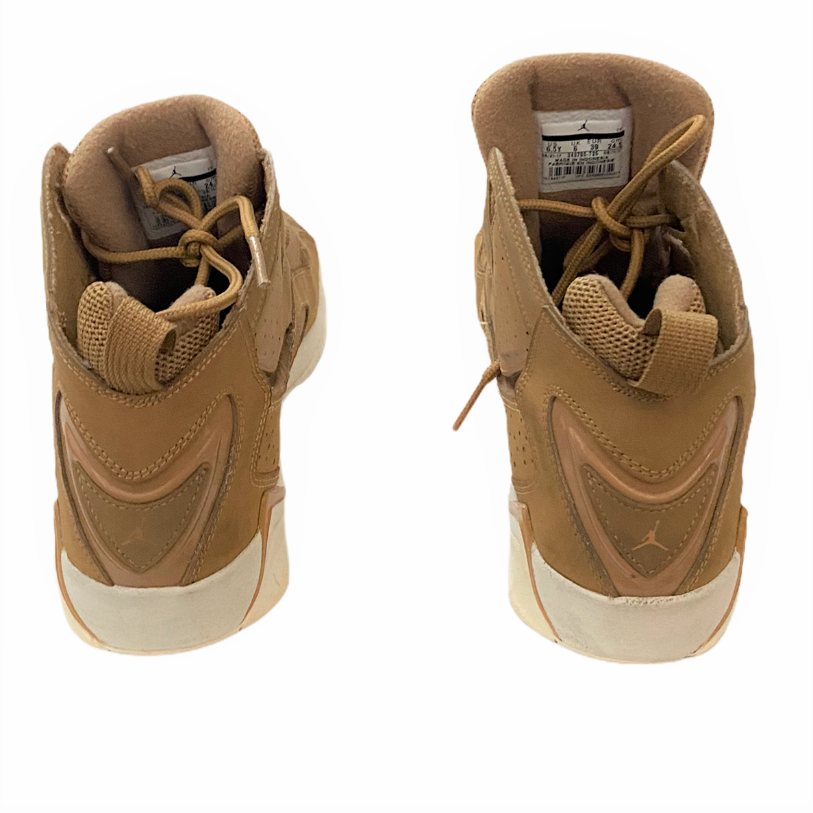 Nike Air Jordan True Flight BG Sneakers Size 6.5Y Golden  display picture 1