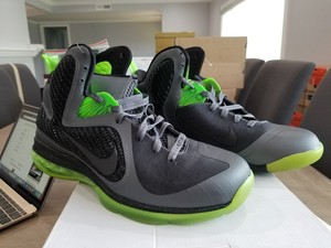 On Sale Nike Lebron 9 Dark Grey Black Volt lebron 9 469764 006