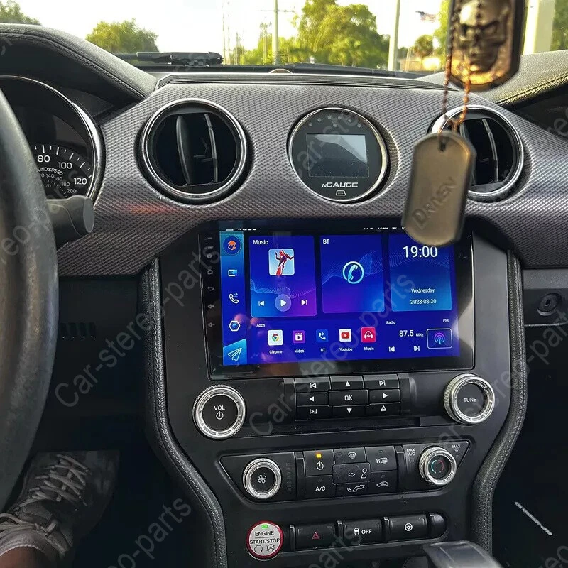 For Ford Mustang 2015-2021 Android 13 Apple Carplay Car Stereo Radio SWC GPS NAV - Image 2 of 4