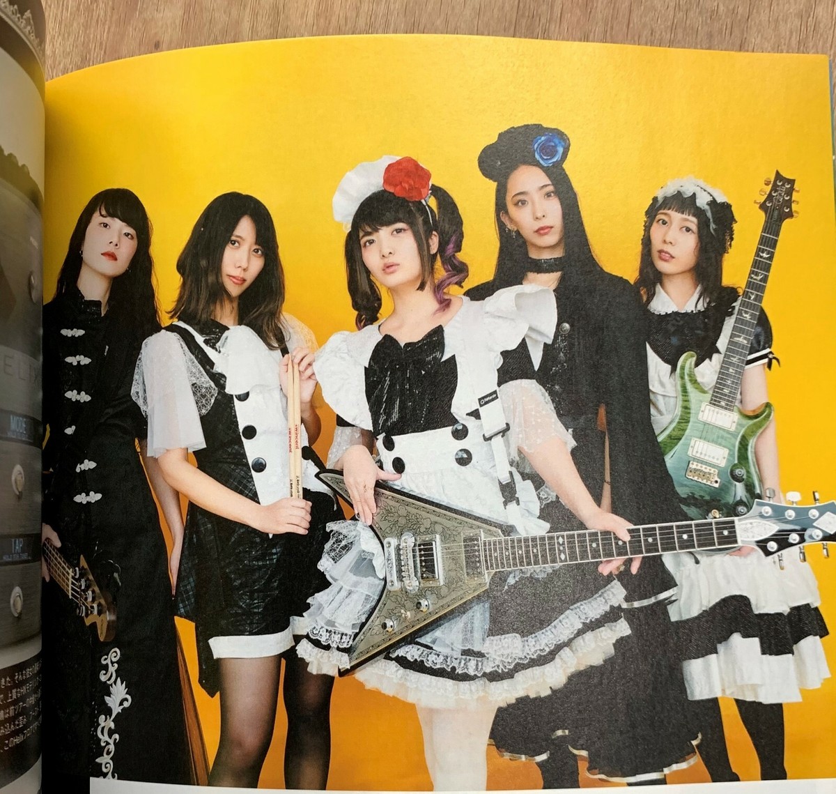 BAND-MAID Photos Interview GiGS January 2021 Magazine Book Hard