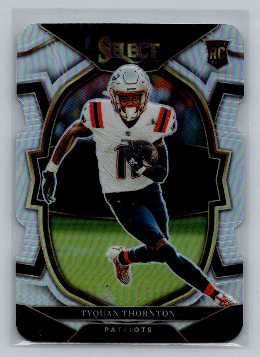 2022 Panini Select #93 Tyquan Thornton Silver DieCut