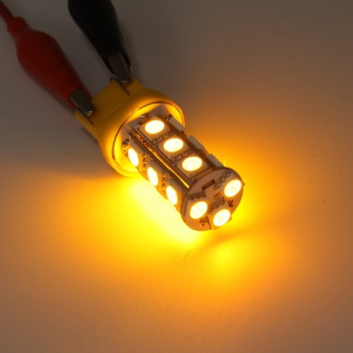 Syneticusa 7443 7444 7440 LED Amber Turn Signal DRL Side Marker Light Bulbs - Bild 4 von 5