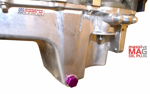 MSS Oil Pan Drain Plug Magnetic GM LS X 1 2 3 6 7 Camaro Corvette Truck M12x1.75 - Picture 6 of 7