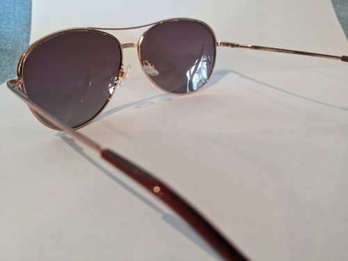 Panama Jack Womens Gold Metal Polarized Sunglasses 100% UVA/UVB - Picture 5 of 6