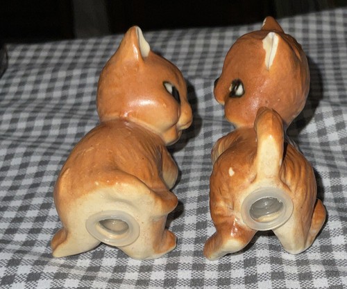 Vintage Baby Kittens Salt & Pepper Shakers, Old, Antique - Picture 3 of 22