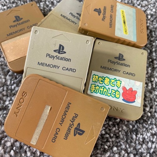 Scheda di memoria ufficiale Sony PlayStation PS1 x 1 Grigio - D