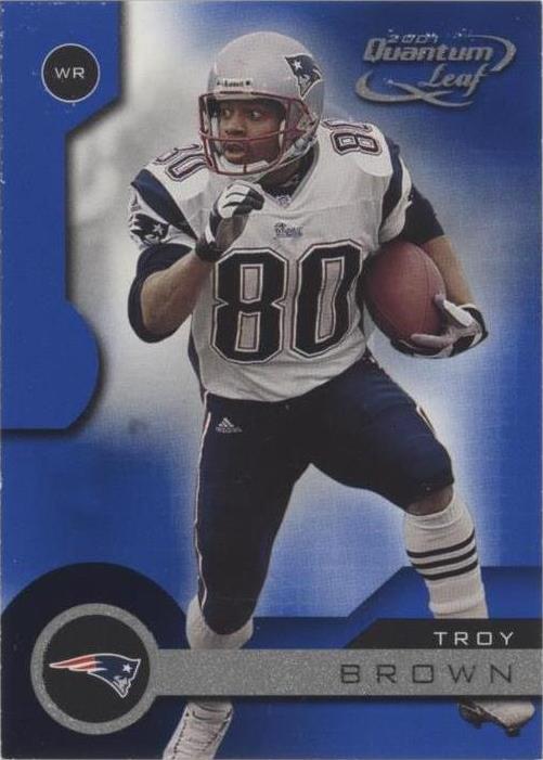 2001 Quantum Leaf Troy Brown #112 - 1 of 2