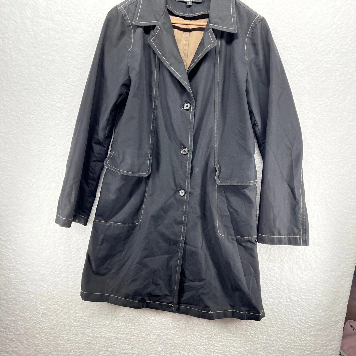 Dkny pocket trench clearance coat