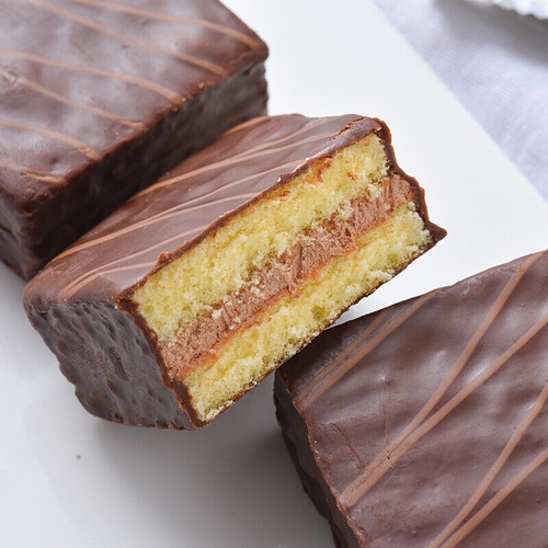 Snacks Pie Chocolate Cake ORION Chinese Food 小吃中国零食品礼盒巧克力派蛋糕 好丽友Q蒂摩卡巧克力味336g*1 - Picture 6 of 8