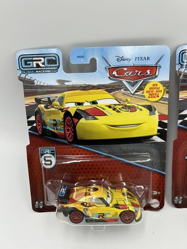 Imperfect Cards Disney Pixar Cars GRC Miguel Camino #5 and Lightning McQueen #95 - Picture 4 of 16