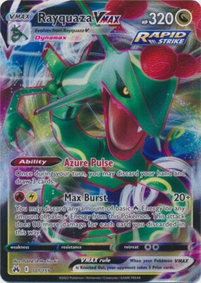 Rayquaza VMAX 101/159 Crown Zenith for sale | eBay