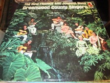 1964 The Wonderful GREENWOOD COUNTY SINGERS Mono LP Kapp KL 1362 Country Good+