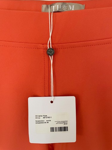 THOM by Thomas Rath Damen Hose Power Stretch Jeggings Größe 38 coral NEU - Bild 3 von 4