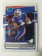 2020 Panini Donruss Optic Football Gabriel Davis Rated Rookie RC Base #187