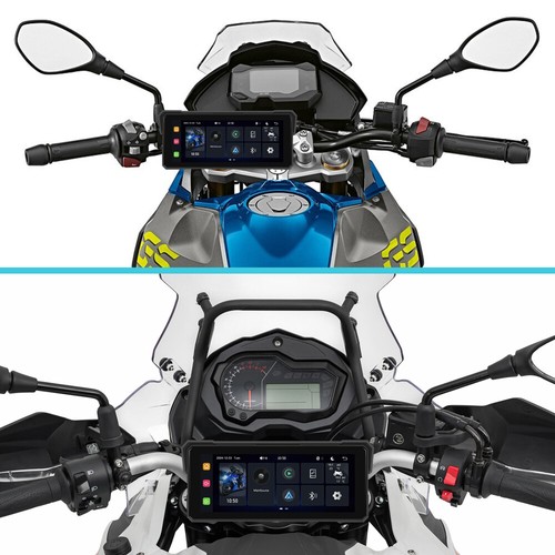 8.1" Wasserdicht Motorrad Wireless Apple CarPlay TouchScreen Navigator Autoradio - Bild 15 von 18
