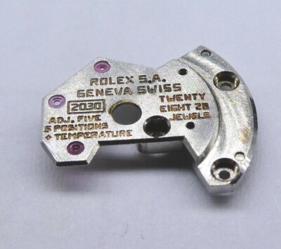 Rolex 2030 watch movement part automatic bridge 4471 (RO 8)