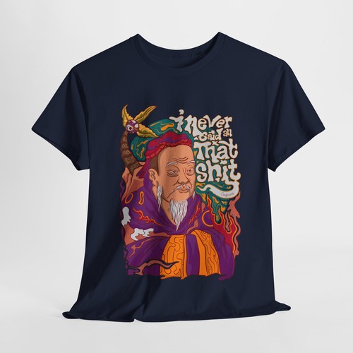 Camiseta Confucio I Never Said All That Funny Stoner - Imagen 36 de 41