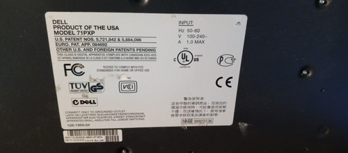 CONMUTADOR KVM DELL 71PXP 8 PUERTOS - Imagen 2 de 8