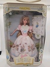 Mattel Barbie The Tale of Peter Rabbit Doll # 19360 1997 VTG Collector’s Edition