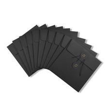 Wyvern Resleeve Cardboard Cd Sleeve 10 Pack/Set 5.11"×5.11" 13×13cm Black Wv-...