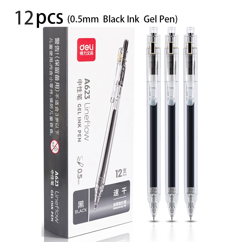 Best black best sale gel pen