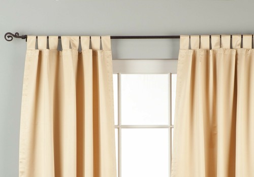 Golden Tab Top 90% Blackout Vorhang/Drapiert/Panel - 127X213cm - Teile - Bild 2 von 2