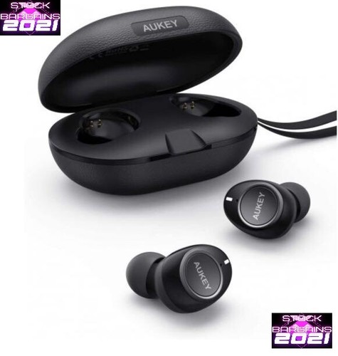 Bezprzewodowe słuchawki douszne Aukey EP-T20, wysokiej jakości zestaw słuchawkowy Bluetooth audio (S-700) - Zdjęcie 1 z 10