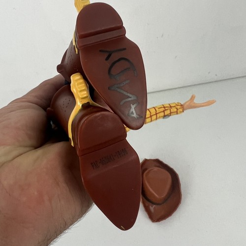 Toy Story Woody Disney Pixar Pull String Talking Doll WORKS 5 Phrases With hat - Picture 6 of 6