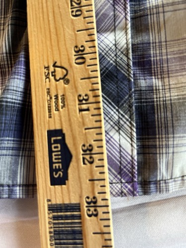 Wrangler Camicia Uomo 3X Grigio Viola Perla Snap Rodeo Manica Lunga Western SS - Foto 4 di 6