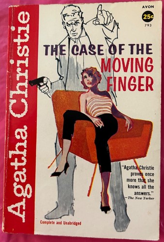 Agatha Christie, Case of Moving Finger, What Mrs McGillicuddy saw, vintage, - Picture 2 of 10