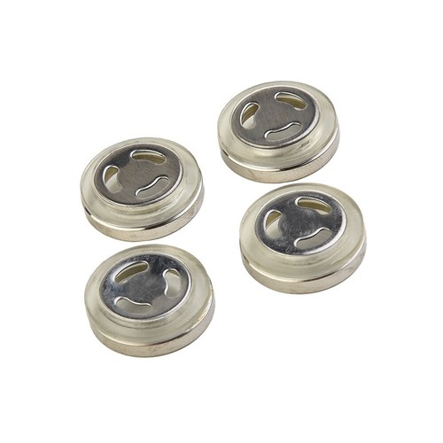 Argento ABS 18mm Pompa Freno Serbatoio Vista Vetro Faro Guarnizione Ricambio - Foto 11 di 24