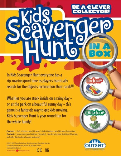 Kids Scavenger Hunt - Children's Game - Ages 6+ - Picture 3 of 3