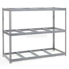 Wide Span Rack With 3 Shelves No Deck 1100 Lb Capacity Per Level 96"W x 24"D x