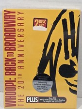 Whoopi: Back on Broadway - The 20th Anniversary (DVD, 2005,2 Discs) BRAND NEW 