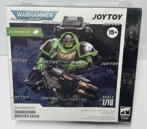 Joytoy Warhammer 40k Salamanders Eradicators Brother Xavak 1/18 Scale Figur Neu