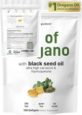 Micro Ingredients Oil of Oregano Softgels, 150 Count | 150 (Pack 1) 