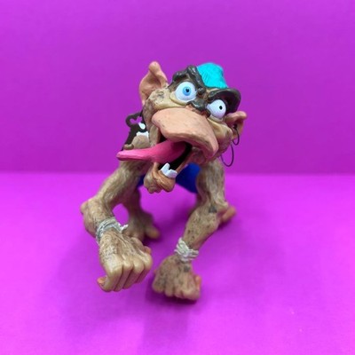 Seltene Play Along X-Treme Petz Gross Out Monkey Edge Y2K Actionfigur 2000