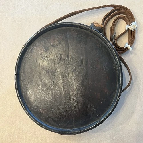 Wooden Civil War  Canteen Carried By John Jen 23rd Colored Infantry
