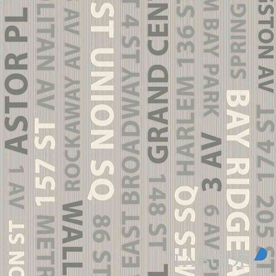Rasch Sightseeing Vlies Tapete  432824 Modern grau silber schwarz